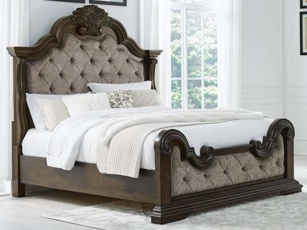 Maylee Queen Upholstered Bed - Image 3