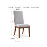 Lyncott Extension Dining Table, 4 Chairs and Bench - Image 8