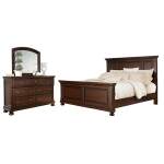 Porter King Panel Bed, Dresser and Mirror