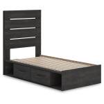 Hollivern Twin Panel Storage Bed - Image 4