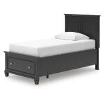 Lanolee Twin Panel Storage Bed - Image 7