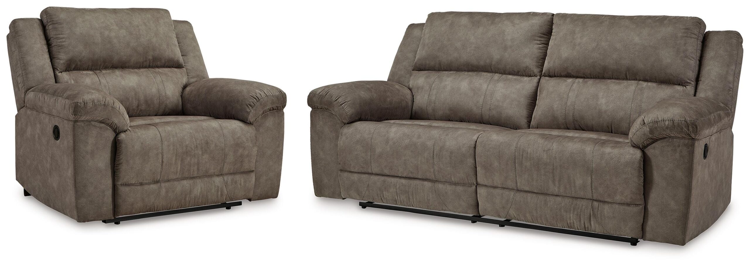 c7f8964ca7a05da3cf62e23d8a22e811 Laresview Reclining Sofa and Oversized Recliner - Image 1