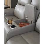 5Z-Comfort Power Reclining Loveseat with Console - Image 6