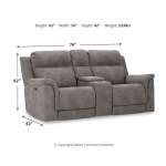 Next-Gen Durapella Power Reclining Loveseat with Console - Image 5
