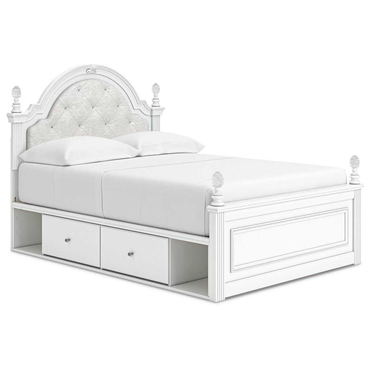 c8830e53b35d27415ff2a391e1f6fbe7 Kozlani Full Upholstered Panel Storage Bed - Image 1