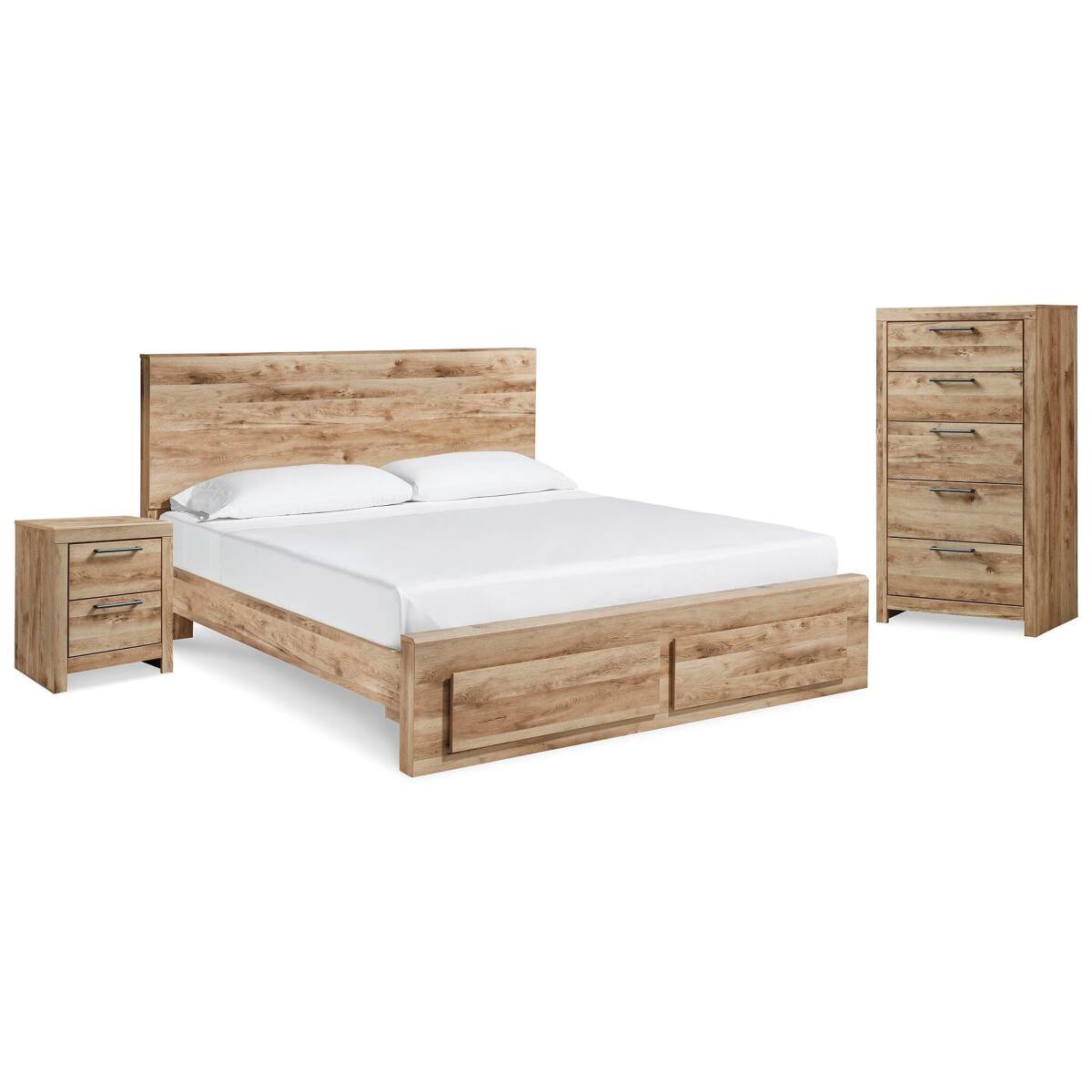 c8bf0af9ba5c888e4756053aa9ccc360 Hyanna Queen Storage Bed, Chest and Nightstand - Image 1