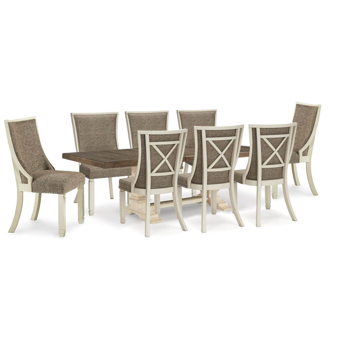 c8c3c9ee40591f3e74058df09e19f58a Bolanburg Dining Extension Table and 8 Chairs - Image 1