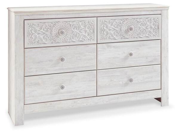 Paxberry Queen Panel Bed and Dresser - Image 4