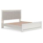 Zuraleus King Upholstered Panel Platform Bed - Image 4