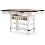 Valebeck Counter Height Dining Table and 6 Barstools - Image 9