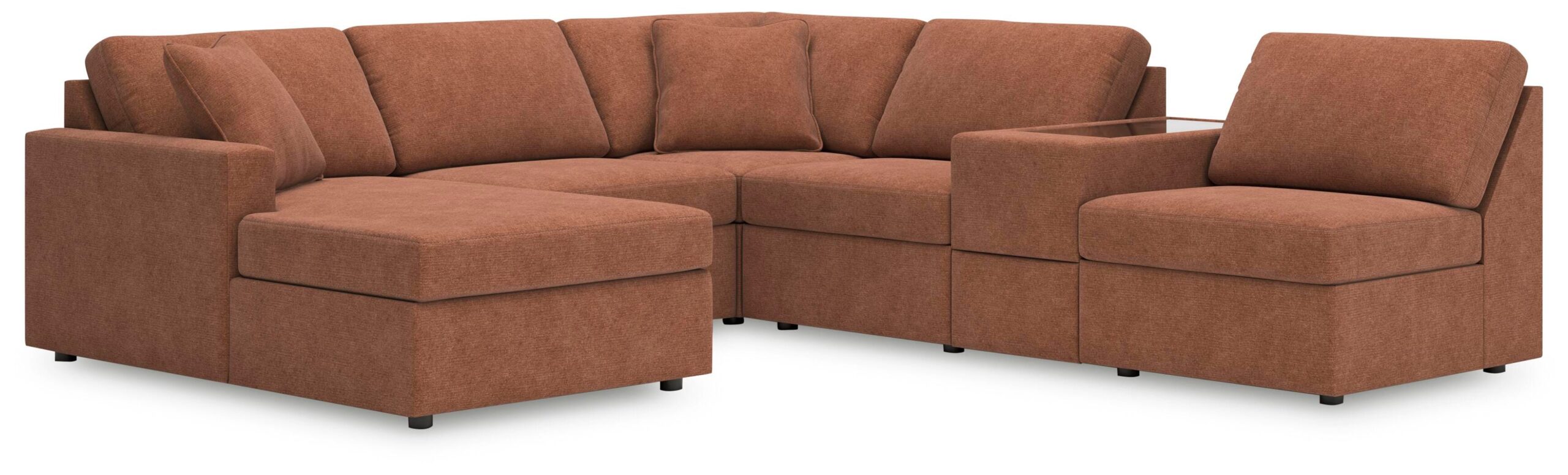c957dcc3bc95db58814ea28d5f70bbca Modmax 6-Piece Sectional with Chaise - Image 1