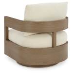 Serene Bay Outdoor Swivel Glider Chair with Cushion - Image 7