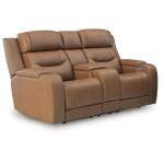 Knightington Power Reclining Loveseat with Audio Seating - Image 2