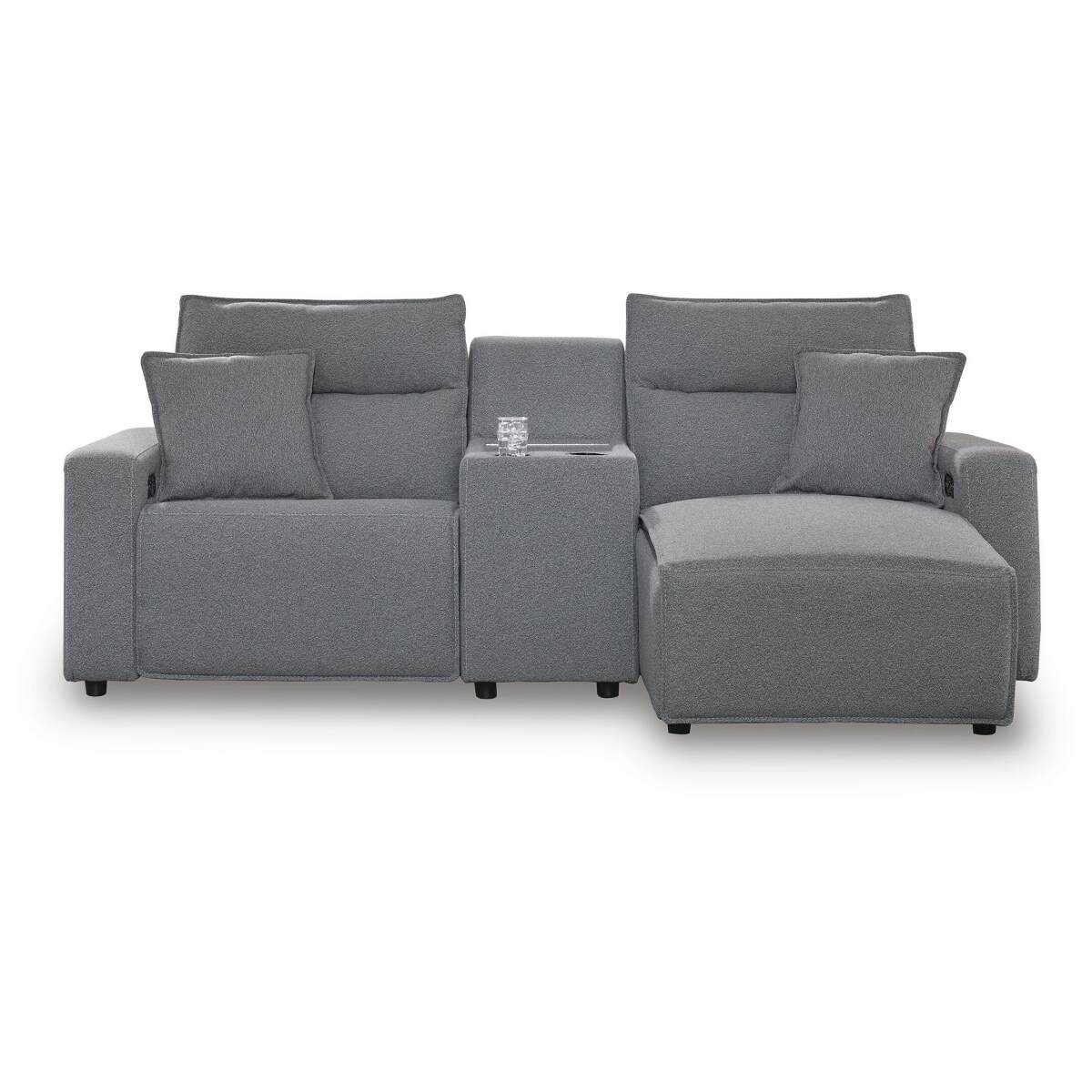 c990c6a2beefaf7694219b434d9d857f Modmax II 3-Piece Power Reclining Sectional with Chaise and Console - Image 1