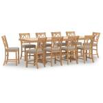 Havonplane Counter Height Dining Table and 10 Barstools