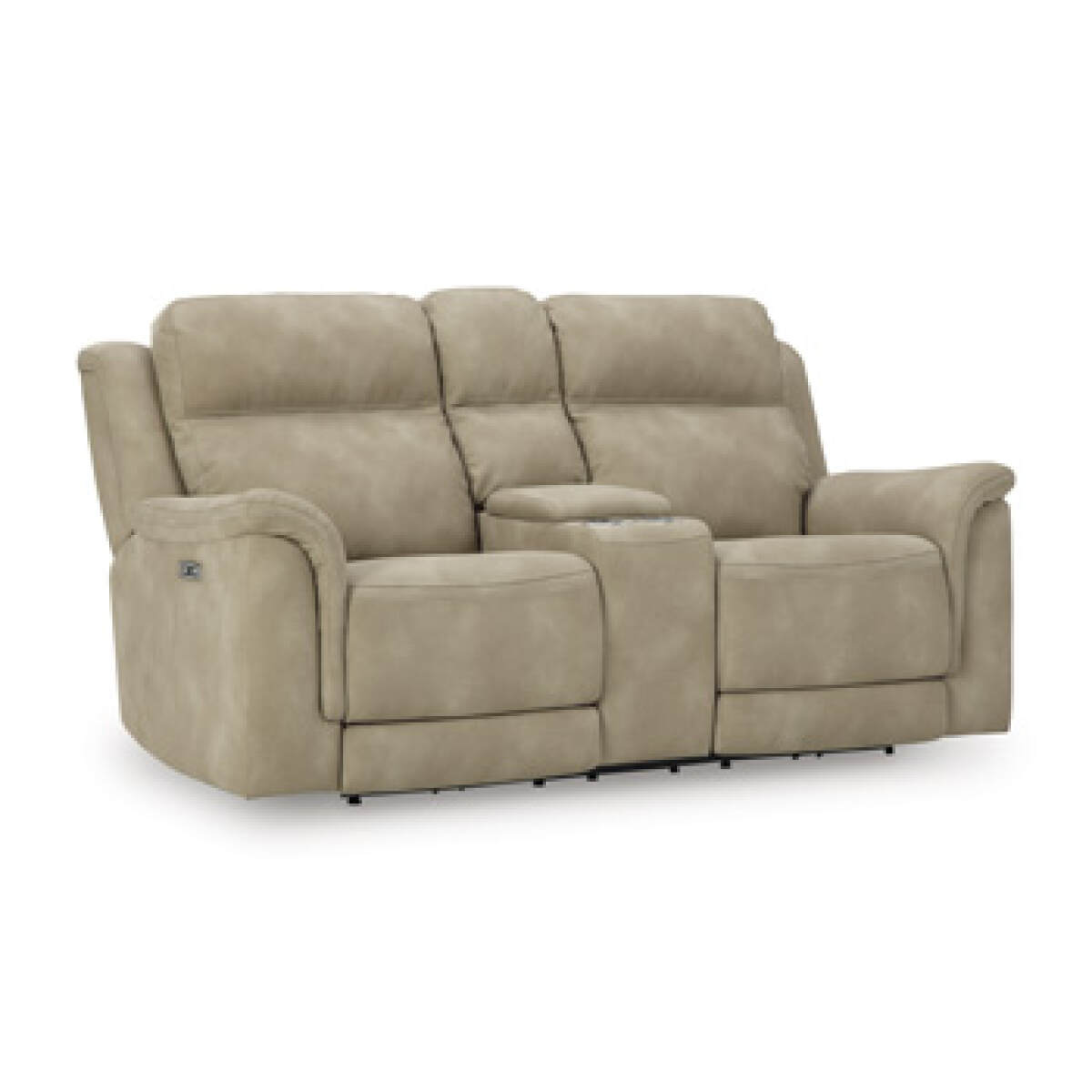 c9c254c98847fc2a67ee3a69989371a0 Next-Gen Durapella Power Reclining Loveseat with Console - Image 1