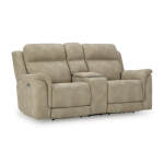 Next-Gen Durapella Power Reclining Loveseat with Console