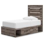 Graystorm Twin Panel Bed with Storage - Image 6