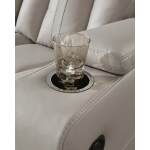 Elevate Edges Reclining Sofa with Drop Down Table - Image 10
