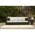 Beachcroft 2-Piece Outdoor Loveseat with Cushion - Image 3