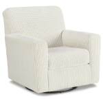 Herstow Swivel Glider Accent Chair - Image 2