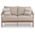 Harmony Headlands Outdoor Loveseat with Cushion - Image 4