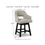 Tallenger Counter Height Bar Stool - Image 5