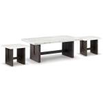 Burkhaus Coffee Table and 2 Ends