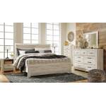 Bellaby King Panel Bed, Dresser, Mirror, Chest and 2 Nightstands - Image 2