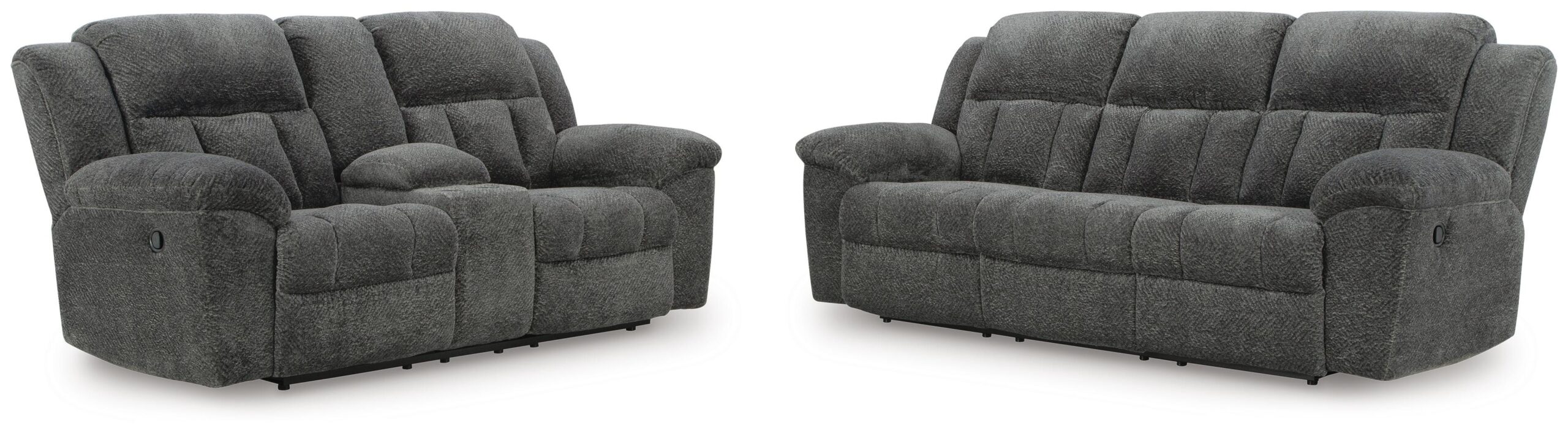 cb3db8f334733a34e6d9076fa67fb0d0 Frohn Reclining Sofa and Loveseat - Image 1