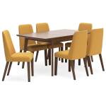 Lyncott Extension Dining Table and 6 Chairs - Image 2