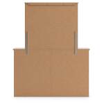 Makidern Queen Panel Bed with Storage, Dresser and Mirror - Image 7