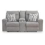 Biscoe Power Reclining Loveseat with Console - Image 5