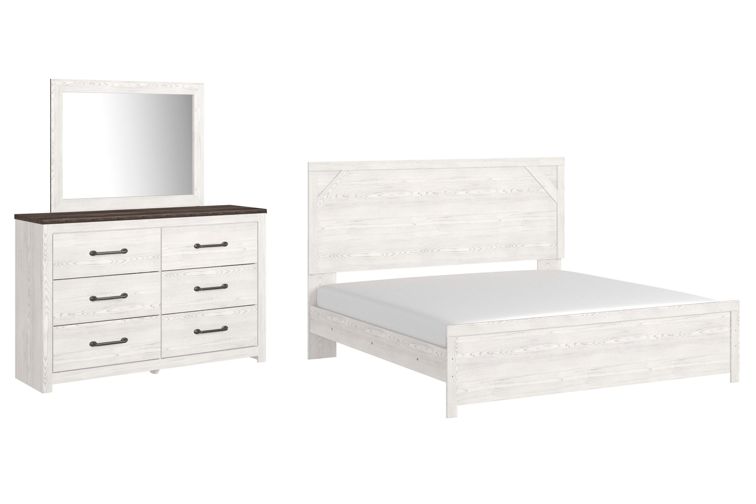 cc6a3aea50a383a33ed88240f71879bd Gerridan King Panel Bed, Dresser and Mirror - Image 1