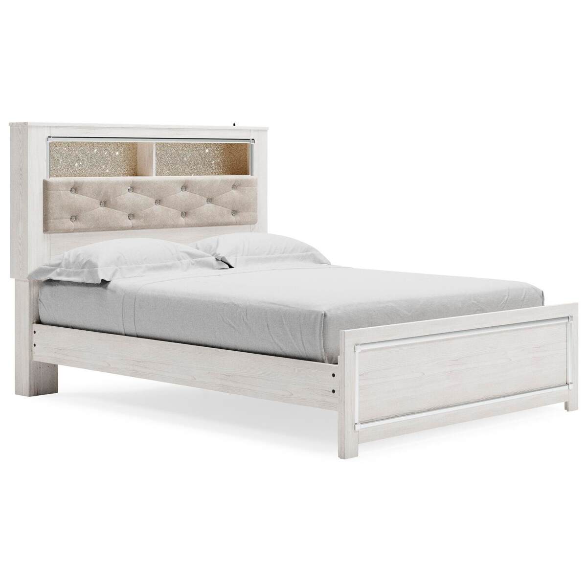 cc6c60a2d1f92167f835d753201b4797 Altyra Queen Panel Bookcase Bed - Image 1