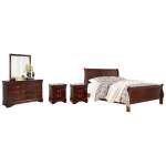 Alisdair Queen Sleigh Bed, Dresser, Mirror, Chest and 2 Nightstands
