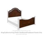 Lavinton King/California King Poster Headboard/Footboard Panels - Image 2