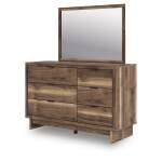 Chirason Twin Panel Bed with Storage, Dresser and Mirror - Image 9