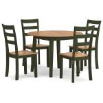 Gesthaven Dining Table and 4 Chairs