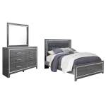 Lodanna Queen Panel Bed, Dresser and Mirror