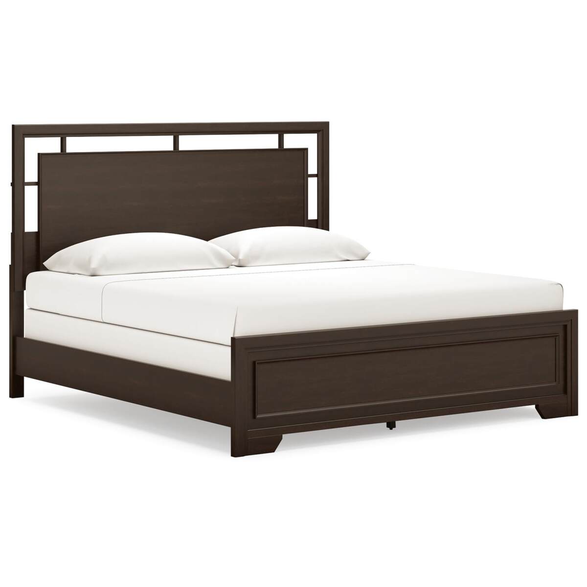 cd3ac64b92156d57138b39f51bd3f09b Covetown King Panel Bed - Image 1