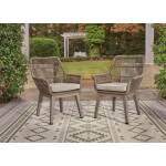 Beach Front Arm Chair with Cushion (Set of 2) - Image 3