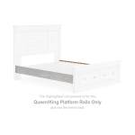 Makidern Queen/King Platform Rails