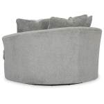 Casselbury Oversized Swivel Chair and Ottoman - Image 6