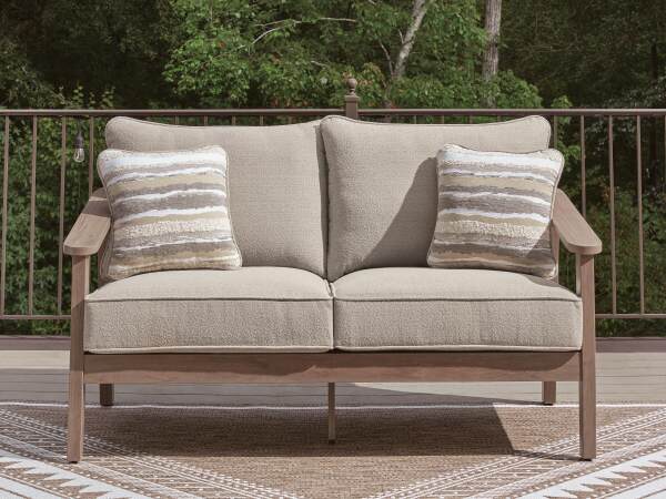 Harmony Headlands Outdoor Loveseat with Cushion - Image 3