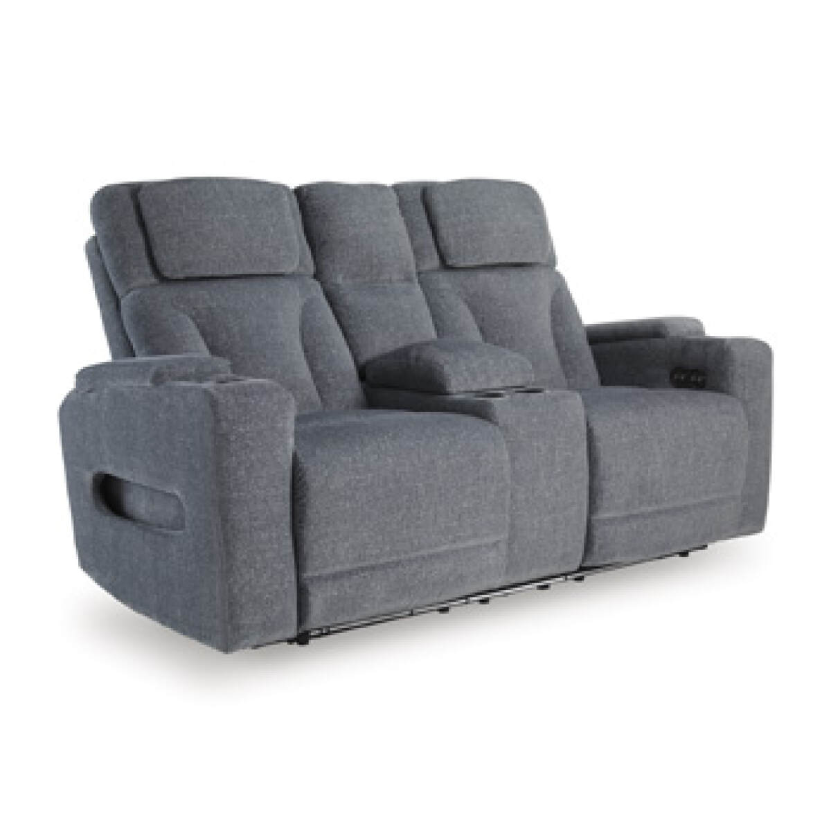 cdd7dc818915fe9d20af5509e3e5184e Studio Cave Power Reclining Loveseat with Console - Image 1
