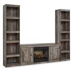 Wynnlow 3-Piece Entertainment Center with Electric Fireplace