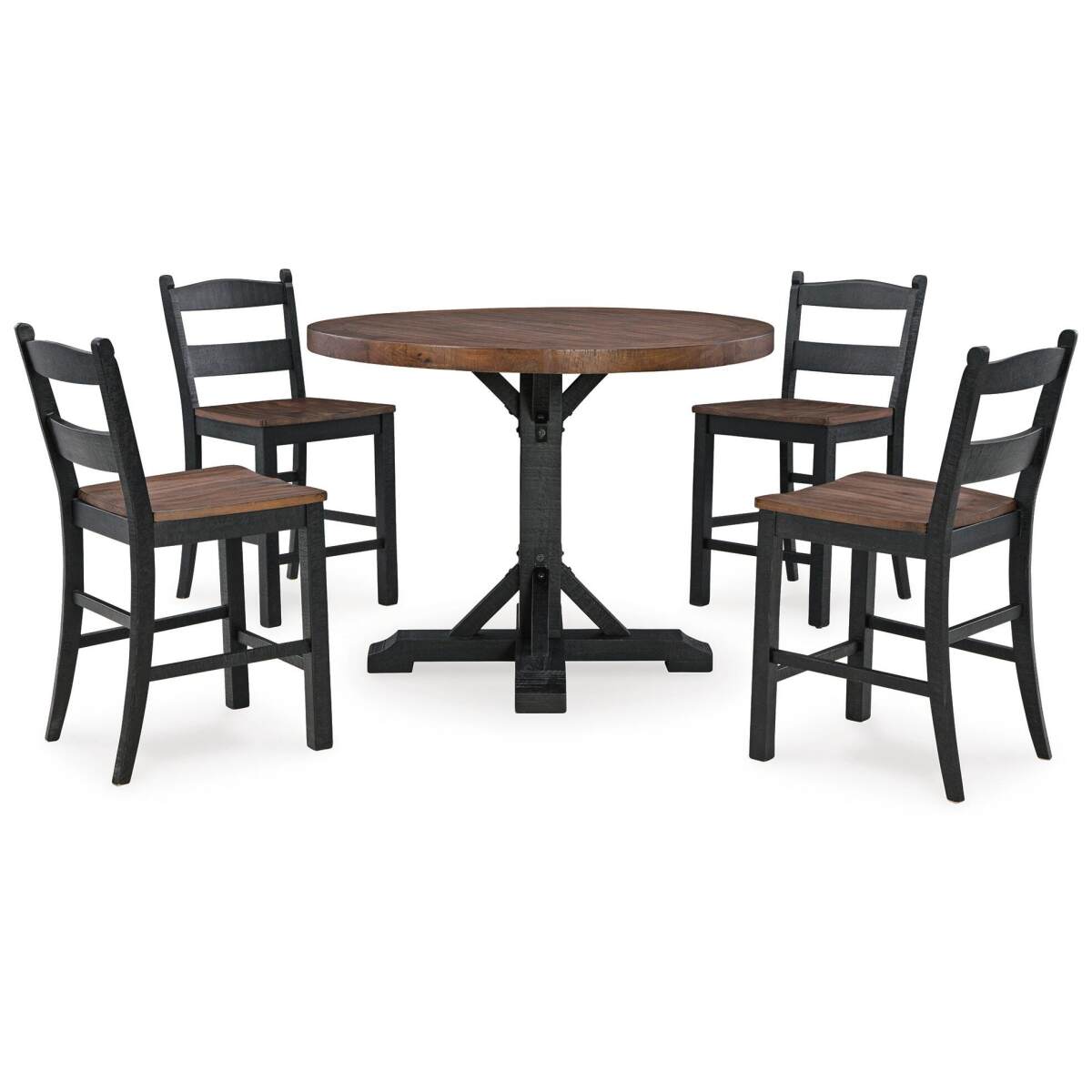cdf379478989b70f414959175459c17f Valebeck Counter Height Dining Table and 4 Barstools - Image 1