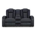Fyne-Dyme Power Reclining Loveseat with Console - Image 6