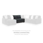 Midnight-Madness Armless Loveseat - Image 3